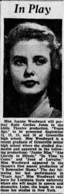 Classics in the Carolinas: Joanne Woodward