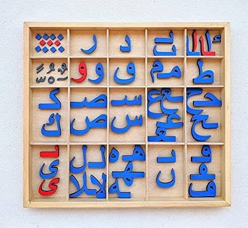 تعليم الحروف العربية للأطفال بمنهج المنتسوري (Montessori)