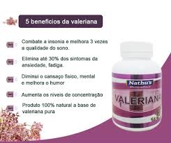 Complemento de tratamiento natural para la depresión. Kit 3 Valeriana Natural Para Dormir Melhor 360 Capsulas Mercado Livre