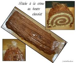 La bûche de noël à la crème au beurre ! Buche A La Creme Au Beurre Chocolat Cordon Bleu Azur
