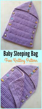 Baby Sleeping Bag Free Knitting Pattern