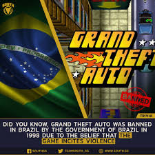 Check spelling or type a new query. South Gg Trivia Grand Theft Auto Was Banned In Brazil Facebook
