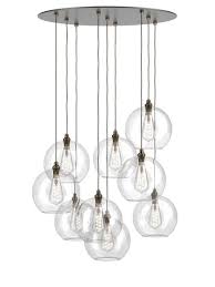 Check spelling or type a new query. Customisable Glass Globe Cluster Ceiling Light Staged Hereford Industrial Modern Designer Contemporary Retro Style