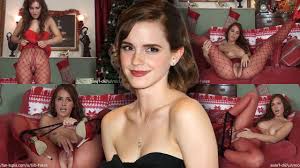 Emma Watson Masturbating on Xmas Eve (Fake Porn)