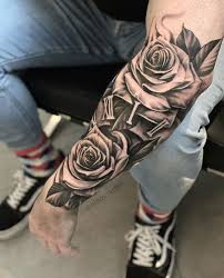 Pin By Xavier Santana On Pp Sleeve Tattoos For Women Tattoos For Guys Rose Tattoos For Men