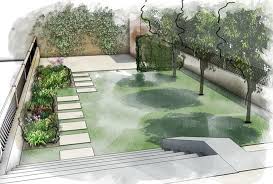 Landscape Visualisations Garden Design 3d Modelling 3d Drawing Plans Sketches Plan Sketch Design Visualisation