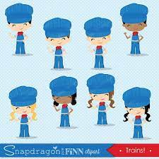 Train Clipart Engineer Clipart Train Conductor Clipart Etsy Train Clipart Engineer Clipart Clip Art