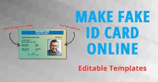 It creates a fake identity of the user. How To Make Fake Id Card Online In 2021 Id Card Template Card Template How To Make