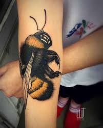 Free tattoo pictures, photo and ideas on images. Big Bumblebee Tattoo On Arm Best Tattoo Ideas Gallery