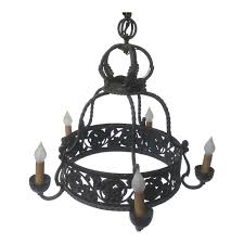 Maybe you would like to learn more about one of these? Antique French Arts And Crafts Wrought Iron Chandelier Chairish