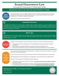 Sexual Harassment Law Washington State