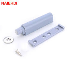 Naierdi Kitchen Magnetic Cabinet Catches Door Stop Drawer Soft Closer Push To Open Damper Buffers With Screws Furni Furniture Hardware Cabinet Catches Hardware