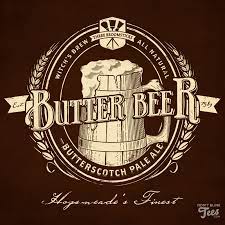 The bottled butterbeer label is also exclusive to the store and also designed by minalima. Harry Potter Butterbeer Label By Dontblinktees On Deviantart