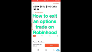 Follow the steps to close all your positions and withdraw your outstanding balance. How To Exit An Options Trade On Robinhood Youtube