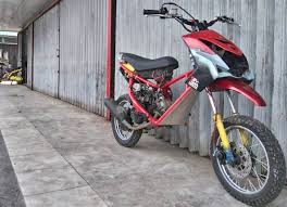 Modifikasi motor matic mio soul gt. Konsep Terpopuler 42 Mio Soul 2010 Modif Trail