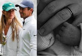 Rory mcilroy takes a break from the practice range to be with his wife erica stoll and their daughter poppy kennedy during tuesday's practice round for the masters at augusta national golf club, tuesday, april 6, 2021, in augusta, georgia. Golf Superstar Rory Mcilroy Announces Birth Of His First Child With Wife Erica Stoll Monte Oz Live