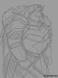 Beast Knight [WIP] by lolmonster -- Fur Affinity [dot] net