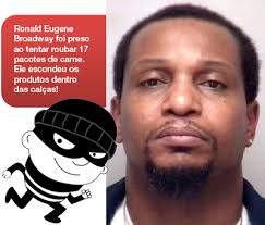 Se fosse roubar, onde você esconderia 17 pacotes de carne?