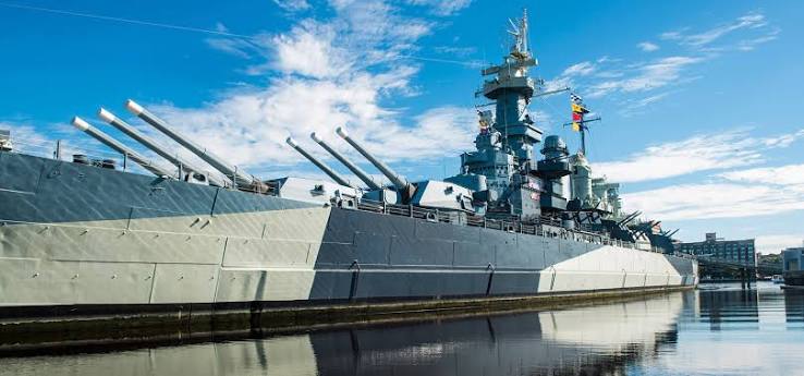 The Razzle Dazzled Battleship North Carolina | Our State