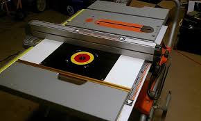 Router Table Insert For R4510 Table Saw Ridgid Plumbing Woodworking And Power Tool Forum Router Table Router Table Insert Ridgid Table Saw