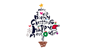 Av74 Tree Holiday Christmas Illustration Art Wallpaper