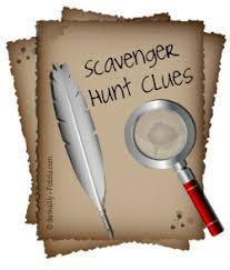 Company scavenger hunt ideas can come from your business it. Scavenger Hunt Clues How To Write Scavenger Hunts