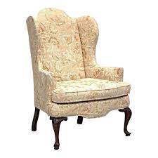 Find queen anne armchairs from a vast selection of home, furniture & diy. Woodmark Originals Queen Anne Style Wing Back Armchair Chair Chairish