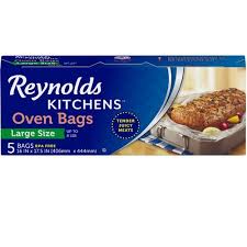 reynolds kitchens large oven bags 16x17 5 inch 12 packs of 5 count