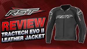 Rst Tractech Evo Ii Leather Jacket Review Sportbike Track Gear Youtube