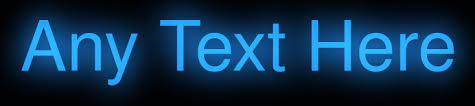 Glowing Text Neon Lights Gif Animation For Your Name Or Message Glow Text Birthday Photo Frame Text