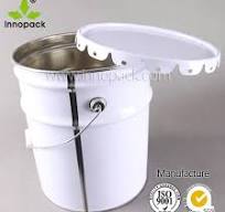 Whole Sale 22L Metal Pail for Paint and Chemical Packaging ...
