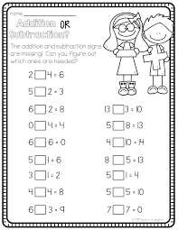 Addition And Subtraction Fluency Worksheets You Can Find More Worksheet For Children 1st Grade Math Math Addition Subtraction Worksheets