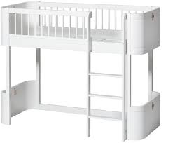 Werde benachrichtigt, sobald neue hochbett angebote da sind. Wood Mini Halbhohes Hochbett Weiss Oliver Furniture