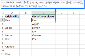 #1 select the row header a6 to select the entire row. How To Remove Blank Cells In Excel
