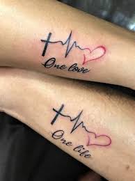 #57 custom made couples sweatshirts. 55 Matching Couple Tattoos For Lovers Couple Name Tattoos Best Couple Tattoos Romantic Couples Tattoos