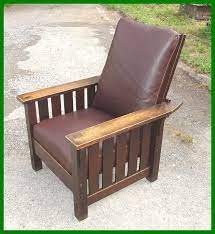 original l j g stickley handcraft morris chair with slats to the floor craftsman style furniture arts and crafts furniture craftsman furniture