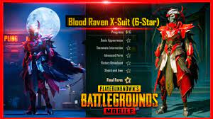 Pubg Mobile New Blood Raven X Suit To Set The In Game Store Ablaze