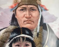 1987, the Chippewa Nation by Perollo, America's Indian Heritage From Vague  Shadows 8 1/2'' Porcelain Plate