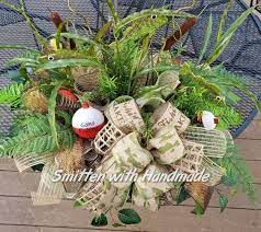 Fisherman Cemetery Saddle Memorial Day Cemetery Saddle Etsy Flowers For Men Memorial Flowers Funeral Flowers