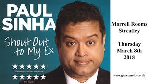 He is best known as one of the six chasers on the itv game show the chase. Paul Sinha Gap Comedy