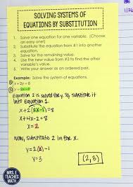 Systems Of Equations Inb Pages Systems Of Equations Equations Teaching Algebra