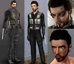 Human revolution, adam jensen, human revolution print, adam jensen canvas. Mod The Sims Deus Ex Adam Jensen Human Revolution