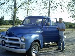 Image result for Blue 1955 Truck