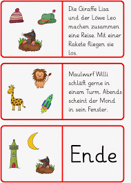 Lesedomino 1 Lesen Lernen 1 Klasse Leseforderung Und Lesen Lernen