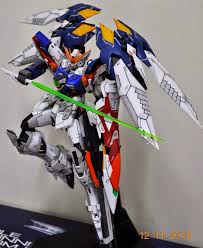 custom build mg 1 100 wing gundam proto zero ew ver detailed gundam wing gundam mobile suit gundam