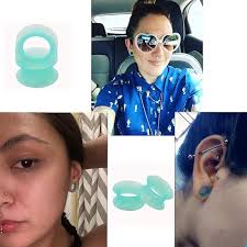 JOYTOYOU 16Pcs Silicone and Stone Ear Plugs Tunnels Kit Ear Gauges Double  Flare Solid Amethyst Ear Stretchers Set Multiple Stone with Silicone O-Ring  Body Piercing Jewelry for Women Men 2G-5/8”, : Amazon.co.uk: