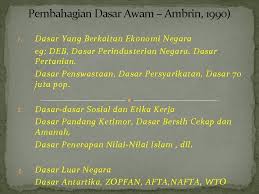 Manakala jawatankuasa perancang pembangunan negara (jppn) pula, merupakan badan tertinggi di peringkat pegawai kerajaan dalam pembentukan dan penyelarasan dasar yang. Dasar Dasar Kerajaan Razli Ahmad Kursus Induksi Kumpulan Sokongan