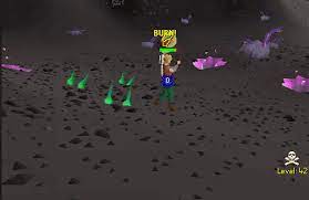 He has a special attack where he uses a green magical attack that explodes and can deal high damage, similar to the crazy archaeologist's explosive book attack. Chaos Fanatic Old School Runescape Wiki Fandom