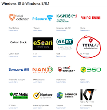 Microsoft Lists Totalav As One Of Its Consumer Av Vendors Antivirus