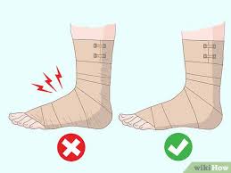 Click the playlist button in the upper left corner of the video below to see all of the videos. 3 Easy Ways To Wrap An Ankle With An Ace Bandage Wikihow